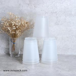 Wholesale drinking cups: Customized Disposable Reusable Party PP Drinking Beer Cups 16oz Plastic Cup