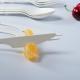 Disposable Biodegradable Portable Plastic Knife Fork Spoon Napkin Party Tableware Set Cpla Cutlery