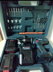 Wholesale drill: Bosch GSB 18V-55 Brushless Combi Drill Kit with 2 X 3Ah Batteries in Case