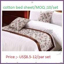 Wholesale bed sheet: Cotton Bed Sheet