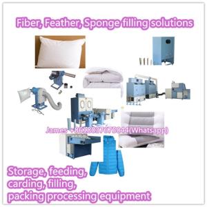 Wholesale factory bearing: Factory Teddy Bear Stuffing Cotton Pillow Filling Machine Technical Sales Video Support Weight Mater