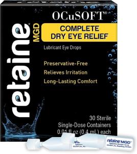 Wholesale sterilization: Ocusoft Retaine Dry Eye Relief 30 Sterile 0.01 Oz