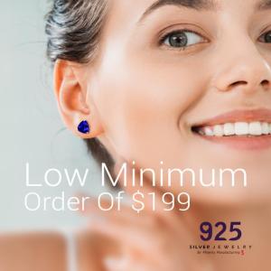 Wholesale screw: 925 Sterling Silver Stud Earrings