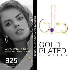 Wholesale gold jewelry: 14k Gold Plated Jewelry