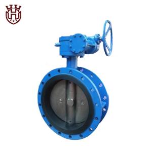 Wholesale wafer center butterfly valve: Double Flanged Concentric Butterfly Valve