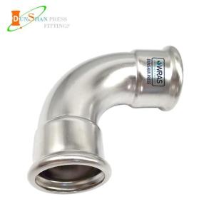 Wholesale Pipe Fittings: Press Fittings Stainless Steel 90 Degree Elbow