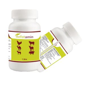 Wholesale cow mastitis: Anfotamin Multivitamin with Vitamin H for Cow, Buffalo, Horse, Goat, Sheep, Animal Feed Supplements