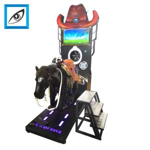 Wholesale virtual headset: Arcade Game Machine 9D VR Horse Riding Simulator