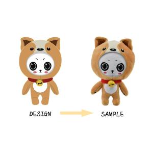Wholesale small toys: Customized Small Stuffed Animals Plush Toys From Photos Plush Doll Baby Fabric Dolls