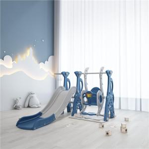 Wholesale Plastic Toys: Indoor Plastic Slide and Swing Play Set for Kids