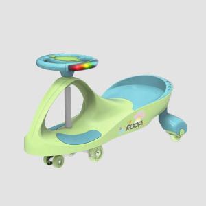 Wholesale kids car rides: Upgrade Ride On Toy Kids Wiggle Car 360 Rotation with Flashlight Baby Swing Car