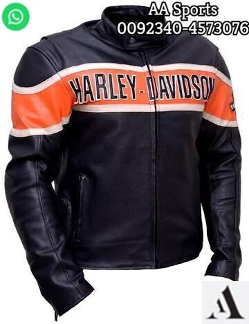 harley davidson leather biker jacket