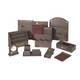 Manufacture Hotel Amenities PU Leather Colourful Hotel Supplies