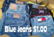 Blue Jeans Mixed Brands $1.00 + Levi's Jeans $4.00 ea