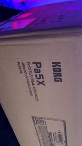 Wholesale art display: Korg PA5X61 61 Key Professional Keyboard Arranger Color Touch Scre