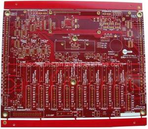 Wholesale Multilayer PCB: Red Ink ENIG Multilayer PCB