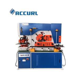 Wholesale 80 ton scale: Accurl Hydraulic Iron Worker IW-125sd