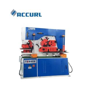 Wholesale 80 ton scale: Accurl 165T Press IW-165SD Hydraulic Multi-function Iron Worker