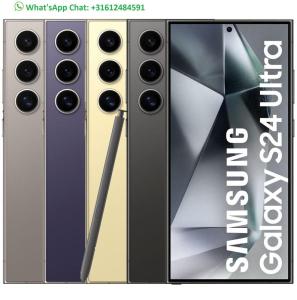 Wholesale custom retail packaging: S A M S U N G Galaxy S24 Ultra SM-S928BDS 256GB 12GB RAM (FACTORY UNLOCKED 6.8 200MP
