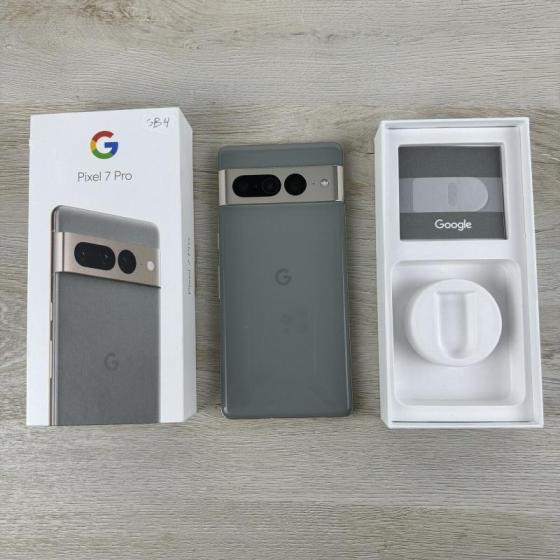 Google Pixel 7 Pro 128GB Hazel Gray J13 Google Screenburn Square 7