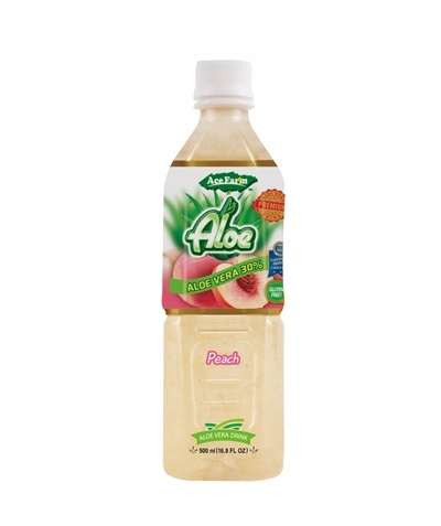 aloe vera peach drink