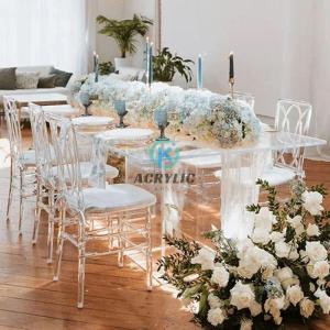 Wholesale floral decoration: Acrylic Bridal Table Wholesale floral decoration: Acrylic Bridal Table