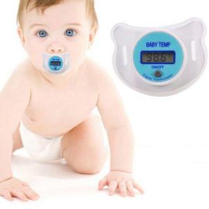 Wholesale baby safety: Baby Kids LCD Digital Mouth Thermometer Nipple Manikin Pacifier Temperature Safety Health