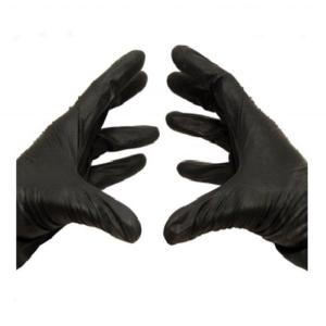 Wholesale lab standards: Disposable Black Nitrile Powder-free/Latex-free Gloves, X-Large, Black, 4 Mil 100 Count