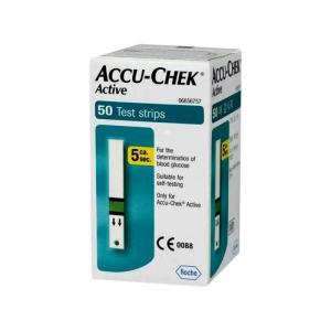 Wholesale test strips: Accu-Chek Active Blood Glucose Test Strips 50ct