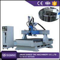 Sell SG1325A Hot sale ATC cnc wood cutting engraver machine 