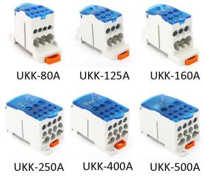 Wholesale transparent cabinet: Terminal Block Distribution Box Din Rail Terminal Block UKK Series