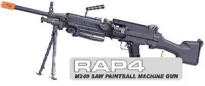 RAP4 T68 M249 SAW Paintball MG (Minimi) (EXTREME) - Patriot Paintball Sport