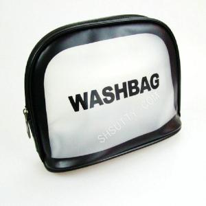 Wholesale makeup bag: Clear PVC Travel Wash Bag Toiletry Waterproof Plastic Cosmetic Makeup Bag for Bathroom