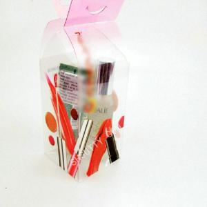 Wholesale printing box: Hot Sale Transparent Printed Plastic PVC Box Package,Small Plastic Cosmetic Box,PVC Packaging