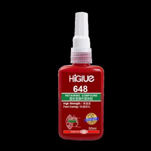 Wholesale acrylic cylinder: Higlue 648 High Strength Retaining Compound Anaerobic Adhesive for Occasions Continuous Working