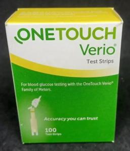 Wholesale Medical Test Kit: One Touch VERIO Glucose Blood Test Strips 100ct
