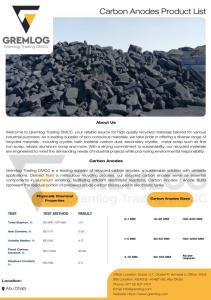 Wholesale moisturizer: Carbon Anodes/ Carbon Anode Butts in Different Sizes Up To 98% FC
