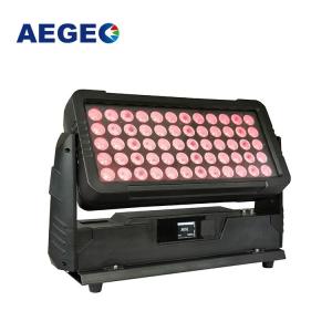 Wholesale wall calendars: 60x10w Rgbw IP65 Waterproof LED City Color Outdoor Building Wash Lights