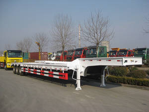 Wholesale spring brake chamber: Lowbed Semi Trailer for Transport Construction Machinery