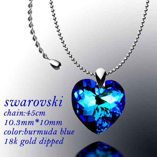 Swarovski Crystal Heart-shaped Necklace(id:1620041) Product details