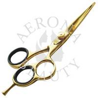 Gold Plated Barber Scissors