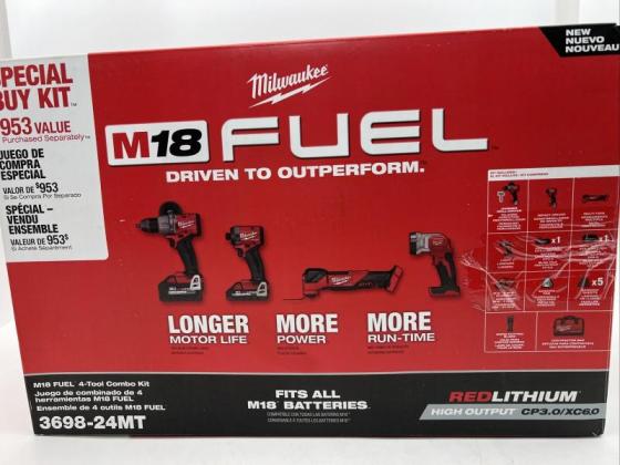 Sell Milwaukee M18 FUEL 4-Tool Combo Kit Hammer