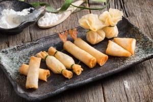 Wholesale crab meat: Pastry Spring Roll