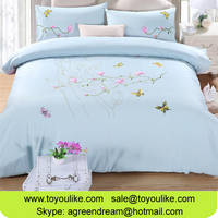 Sell Pure Cotton Handmade Embroidered Bedding Set