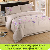 Sell Handmade Embroidered Home Textile Bed Linen Set Pure...