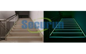 Wholesale photoluminescent stair nosing: Photoluminescent Stair Nosing