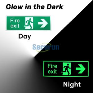 Wholesale house sticker: Photoluminescent Safety Sign