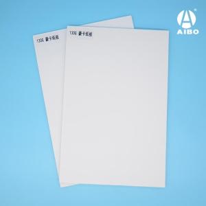 Wholesale coloured paper sheets: White Paper Foam Board 5mm PS Foam Sheet for Advertising