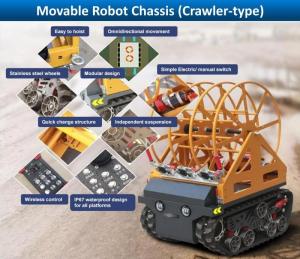Wholesale Other Auto Parts: High-load Robot Chassis (Crawler-type)