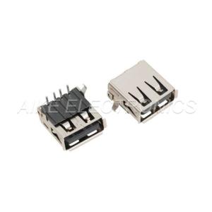 Wholesale Connectors: Standard USB 2.0 A Type Female,Right Angled,DIP Type